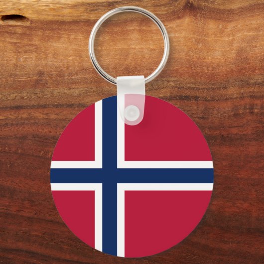 Porte-clés Drapeau norvégien (Verso)