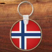 Porte-clés Drapeau norvégien Cool Seal (Recto)