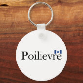 Porte-clés Drapeau officiel canadien Pierre Poilievre (Recto)