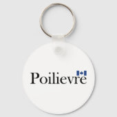 Porte-clés Drapeau officiel canadien Pierre Poilievre (Verso)