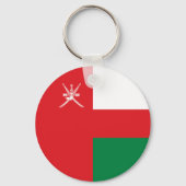 Porte-clés Drapeau Oman (Verso)