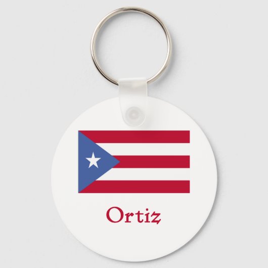 Porte-clés Drapeau Ortiz (Recto)