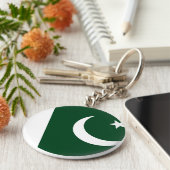 Porte-clés Drapeau pakistanais (Côté)