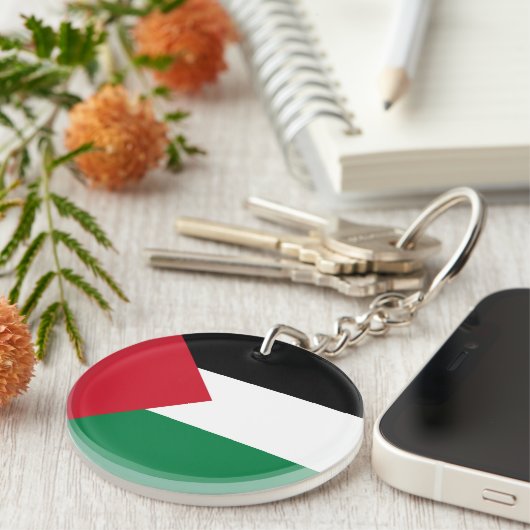 Porte-clés Drapeau palestinien (Devant droit)