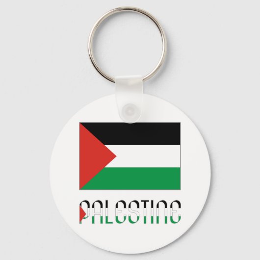 Porte-clés Drapeau palestinien (Recto)