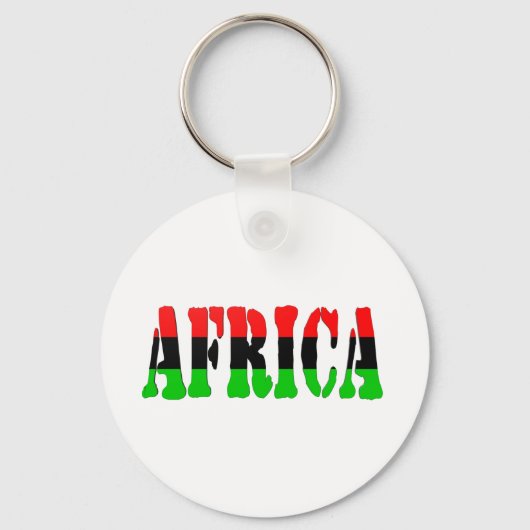 Porte-clés Drapeau panafricain (Recto)