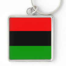Drapeau panafricain rouge, noir, vert
