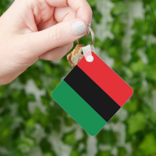Porte-clés Drapeau panafricain UNIA Kwanzaa