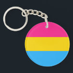 PORTE-CLÉS "DRAPEAU PANSEXUAL DE FIERTÉ "<br><div class="desc">" DRAPEAU PANSEXUAL DE FIERTÉ"</div>