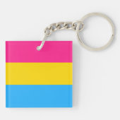 Porte-clés Drapeau Pansexuel (Dos)