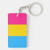 Porte-clés Drapeau Pansexuel (Dos)