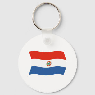 Porte-clés Drapeau Paraguayen