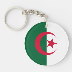 Porte-clés Drapeau patriotique algérien