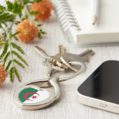 Porte-clés Drapeau patriotique algérien (Côté )