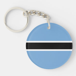 Porte-clés Drapeau patriotique du Botswana