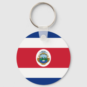 Porte-clés Drapeau patriotique du Costa Rica