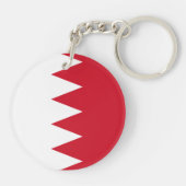 Porte-clés Drapeau patriotique du Porte - clé de Bahreïn (Dos)