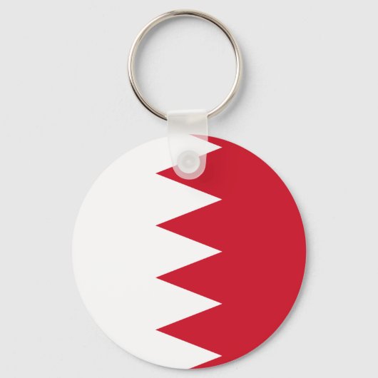 Porte-clés Drapeau patriotique du Porte - clé de Bahreïn (Recto)