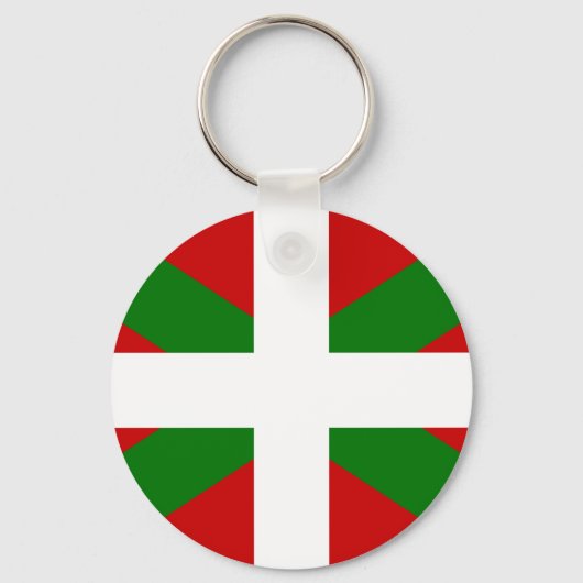 Porte-clés Drapeau pays Basque euskadi (Recto)