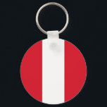 Porte-clés Drapeau péruvien<br><div class="desc">Produits World Flag personnalisables - N'hésitez pas à ajouter votre propre texte.</div>
