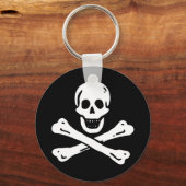 Porte-clés Drapeau pirate (Recto)