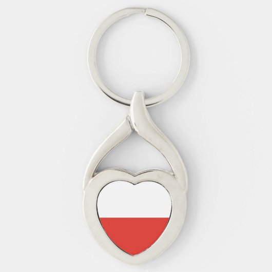 Porte-clés Drapeau polonais (Devant)