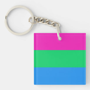 Porte-clés Drapeau polysexuel