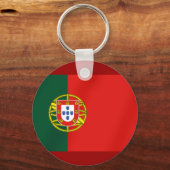 Porte-clés Drapeau portugais (Recto)