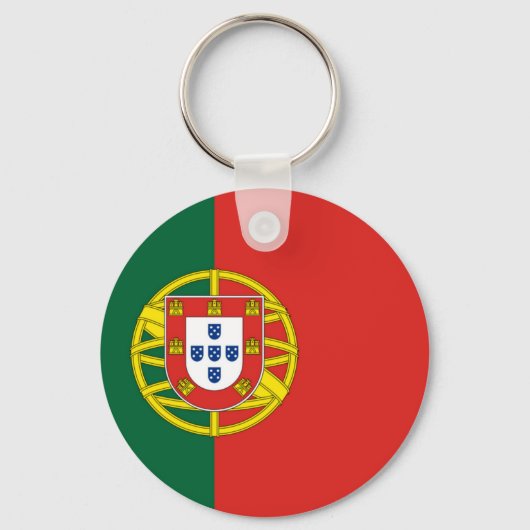 Porte-clés Drapeau portugais (Recto)