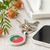Porte-clés Drapeau Portugal (Côté )