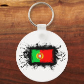 Porte-clés Drapeau Portugal (Recto)