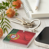 Porte-clés Drapeau Portugal (Devant Droit)