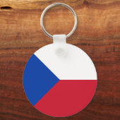 Porte-clés Drapeau République tchèque (Recto)