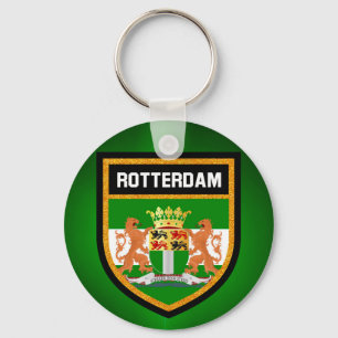 Porte-clés Drapeau Rotterdam