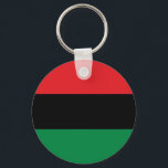 Porte-clés Drapeau rouge noir et vert<br><div class="desc">Drapeau rouge noir et vert</div>