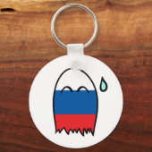 Porte-clés Drapeau russe Ghostile (Recto)