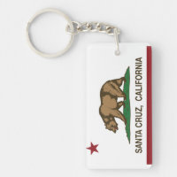 Drapeau Santa Cruz d'état de la Californie
