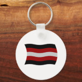Porte-clés Drapeau Satanisme (Recto)
