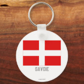Porte-clés Drapeau savoyard (Recto)