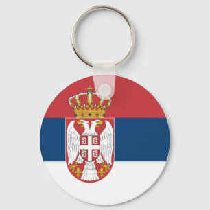 Porte-clés Drapeau serbe