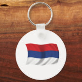 Porte-clés Drapeau serbe (Recto)