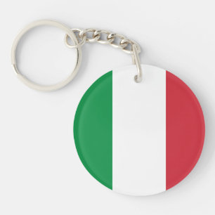Porte-clés Drapeau simple de l'Italie