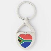 Porte-clés drapeau sud-africain (Devant)