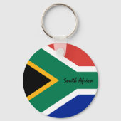 Porte-clés Drapeau sud-africain & patriotes sud-africains /sp (Recto)