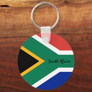 Porte-clés Drapeau sud-africain & patriotes sud-africains /sp