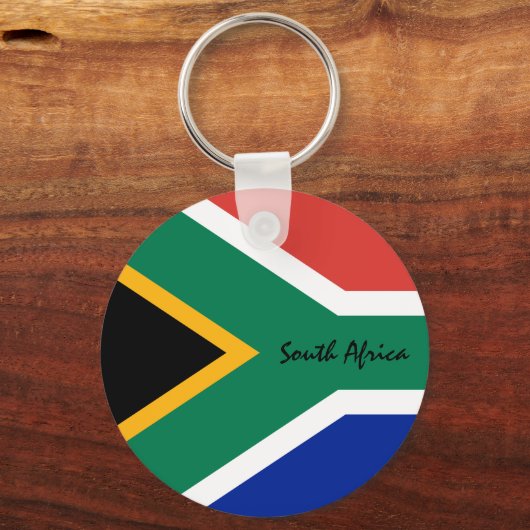 Porte-clés Drapeau sud-africain & patriotes sud-africains /sp (Recto)