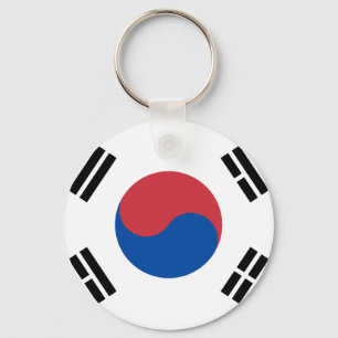 Porte-clés Drapeau sud-coréen - Corée - Taegeukgi - 대한