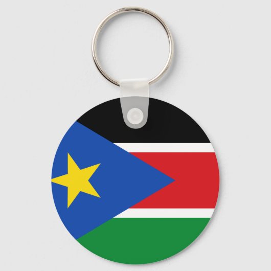 Porte-clés drapeau sud-soudan (Recto)