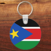 Porte-clés drapeau sud-soudan (Recto)