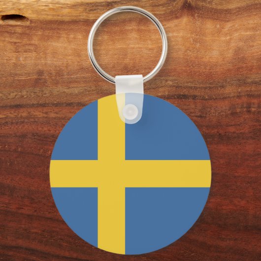 Porte-clés Drapeau suédois (Verso)